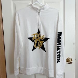 hamilton quarter-zip sweater